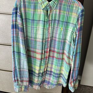 Ralph Lauren Multicolor Plaid Men's Shirt